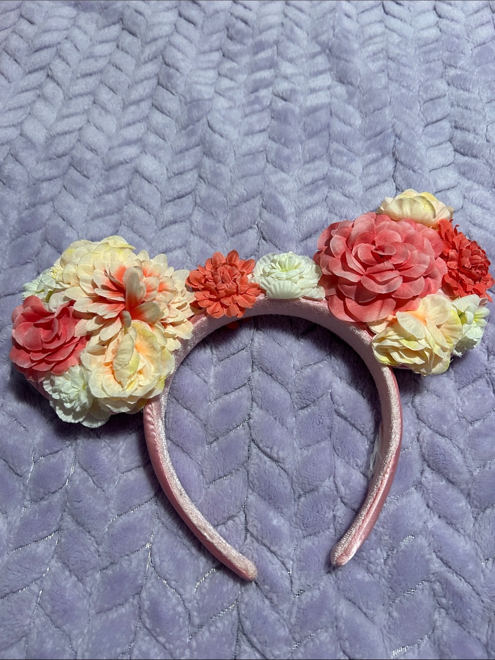 Flowery Mickey Ears